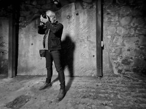Frank Peters bei der Arbeit